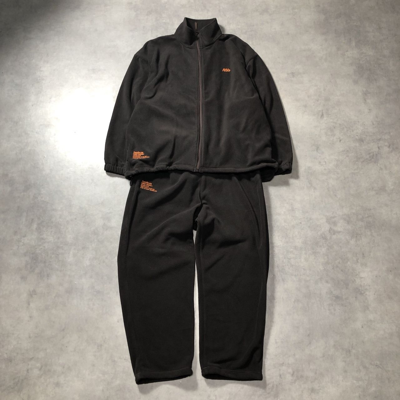 GQ5594◇FreshService/ASｂ：FLEECE SET UP◇L◇ブラウン系 FSC243-60199AS フレッシュサービス アクチュアルソース
