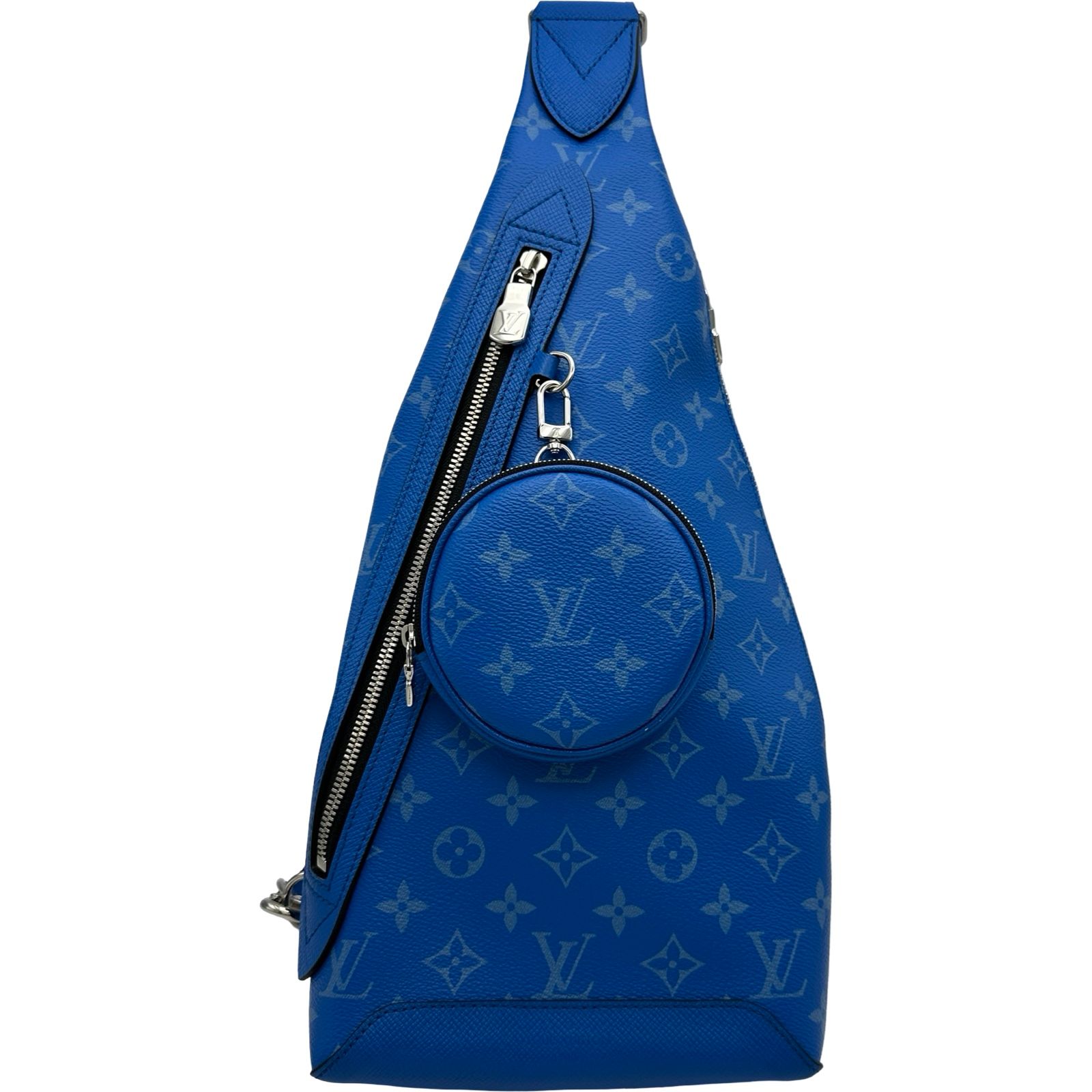 ルイ・ヴィトン LOUIS VUITTON デュオ・スリングバッグ M31075 ブルー