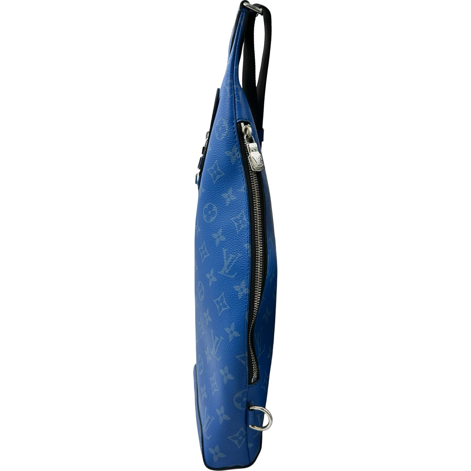 ルイ・ヴィトン LOUIS VUITTON デュオ･スリングバッグ M31075 ブルー タイガラマ メンズ ボディバッグ ルイ・ヴィトン LOUIS VUITTON デュオ・スリングバッグ M31075 ブルー