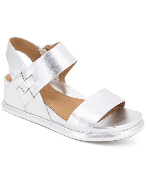 ジェントルソウルズ レディース シューズ サンダル Gentle Souls Womens Jolisa Wedge Sandals Silver シルバー