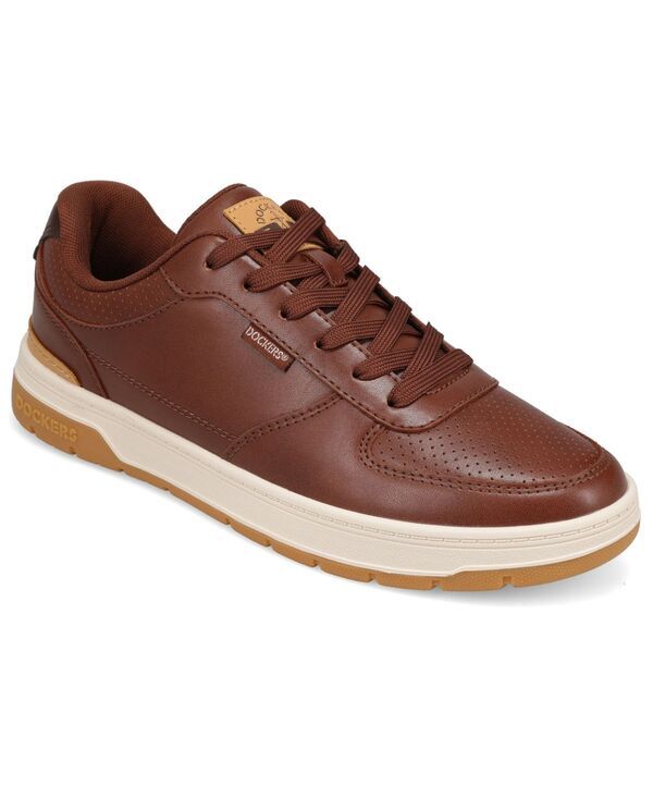 ドッカーズ メンズ シューズ スニーカー レース Dockers Mens Frederick LaceUp Casual Sneakers Cognac