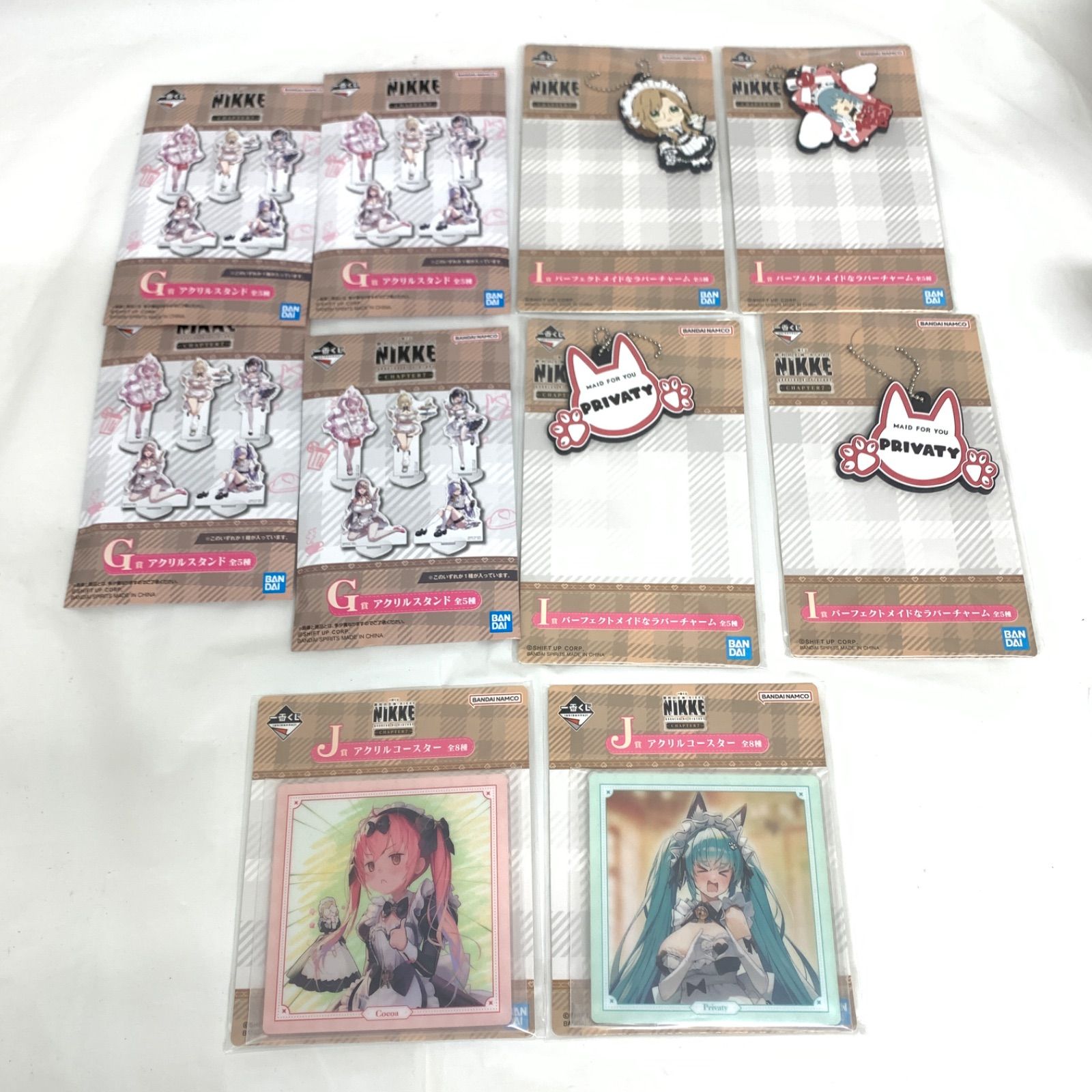 未開封品】NIKKE 一番くじ ラストワン賞 ソーダフィギュア 他まとめ