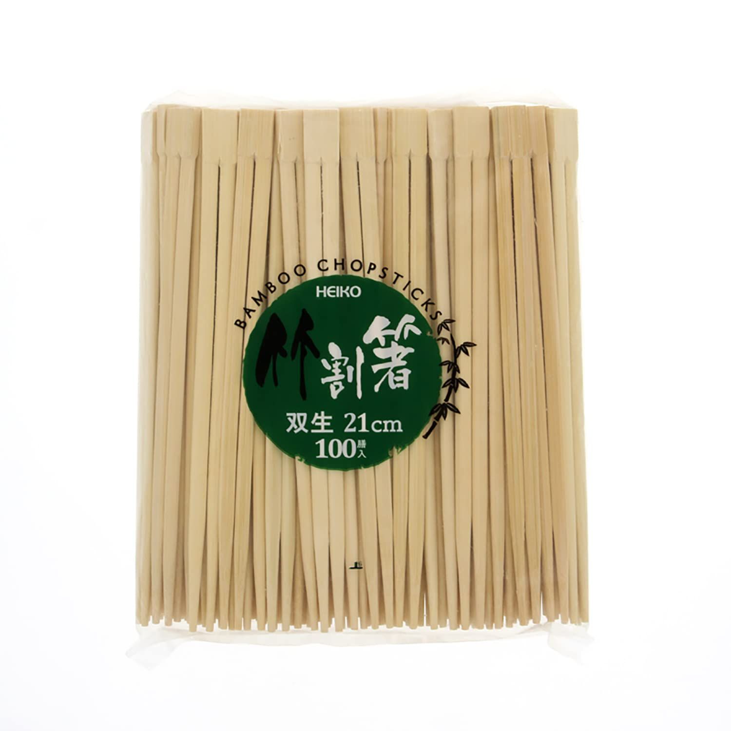 新品 【ケース販売】HEIKO 割箸 竹双生箸 21cm 裸 004636338 1ケース(100膳入×30袋 合計3000膳)