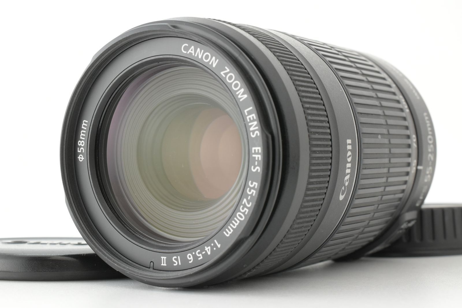 【美品】Canon EF-S 55-250mm f/4.0-5.6 is II Telephoto Zoom Lens キャノン レンズ (EF-TN-JP2398)
