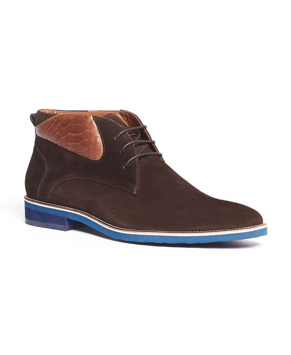 カルロスサンタナ メンズ シューズ ブーツ・レインブーツ レース Carlos by Carlos Santana Mens Morello Chukka LaceUp Boots Brown ブラウン