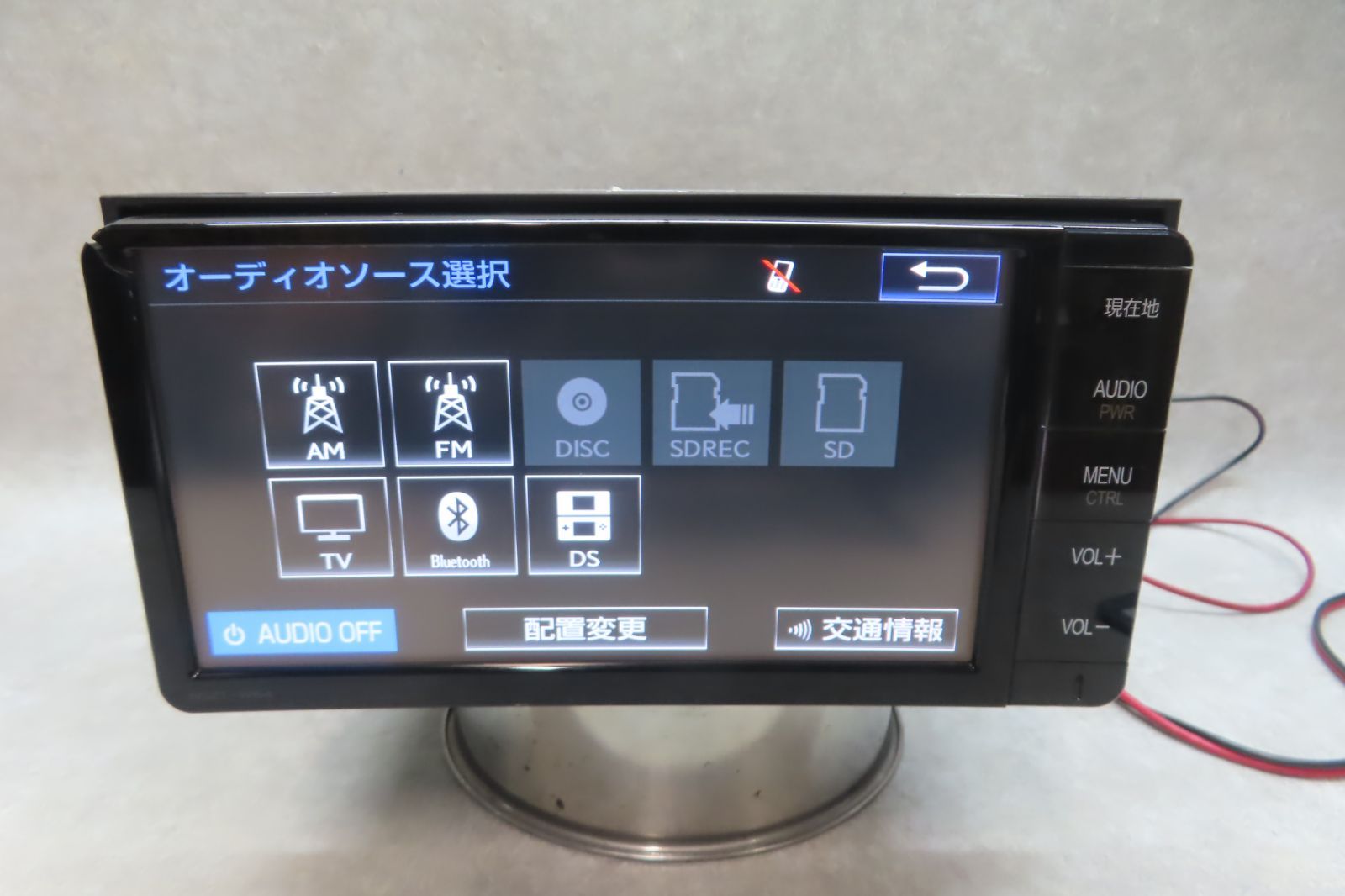 車 ☆F6651/トヨタ純正 NSZT-W64 SDナビ 地図2015年 地デジTVフルセグ