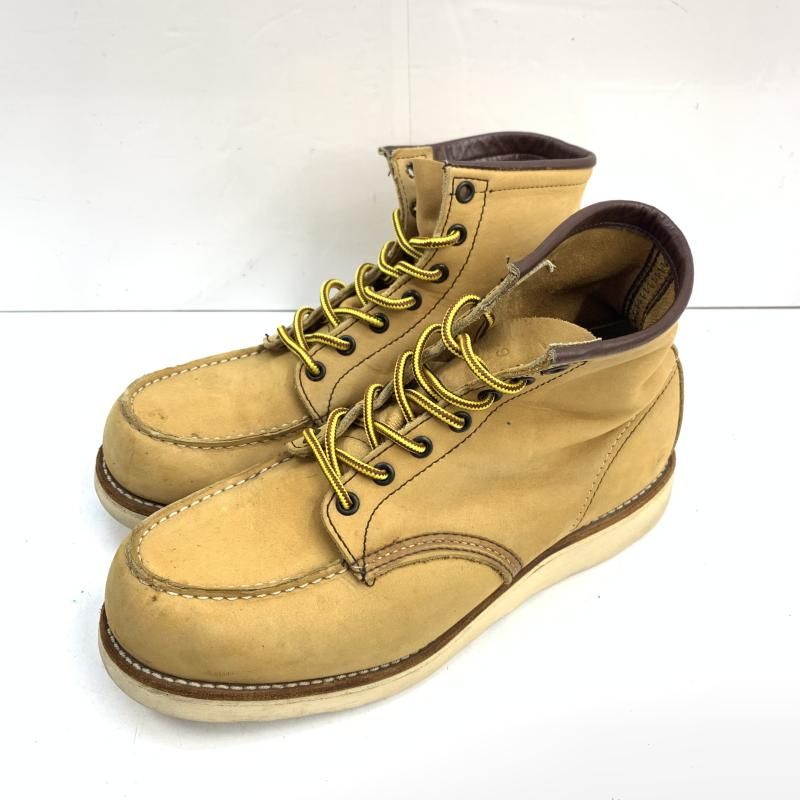 【中古】RED WING アイリッシュセッター 羽根タグ イエローヌバック サイズ9-2E(27.0cm前後) 2878 レッドウィング[92]
