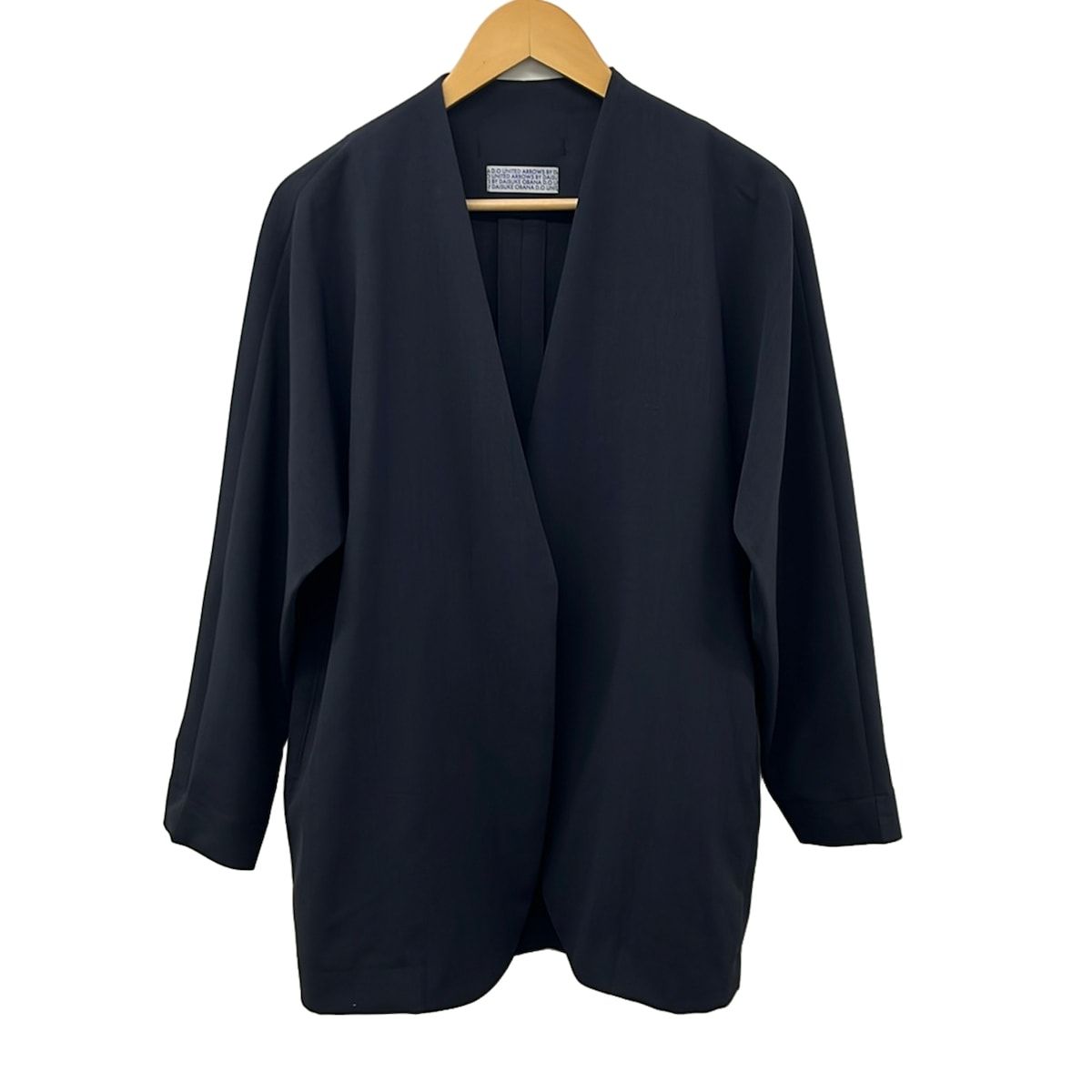 UNITED ARROWS(ユナイテッドアローズ) ジャケット サイズM レディース美品 - ネイビー 長袖/D.O UNITED ARROWS BY DAISUKE OBANA/春/夏