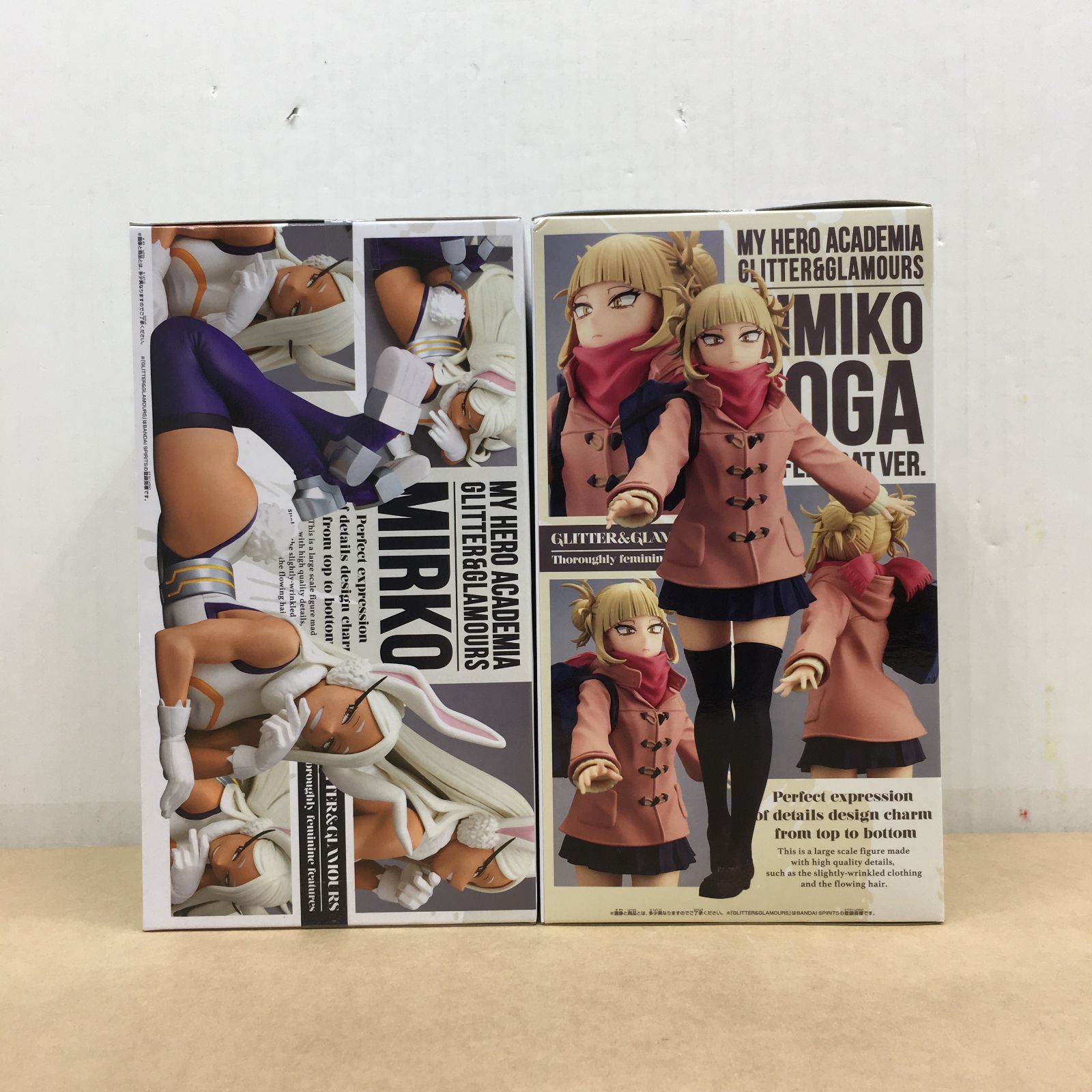 GLITTER&GLAMOURS ミルコ&トガ　8体セット 未開封 僕のヒーローアカデミア GLITTER&GLAMOURS ミルコ トガヒミコ