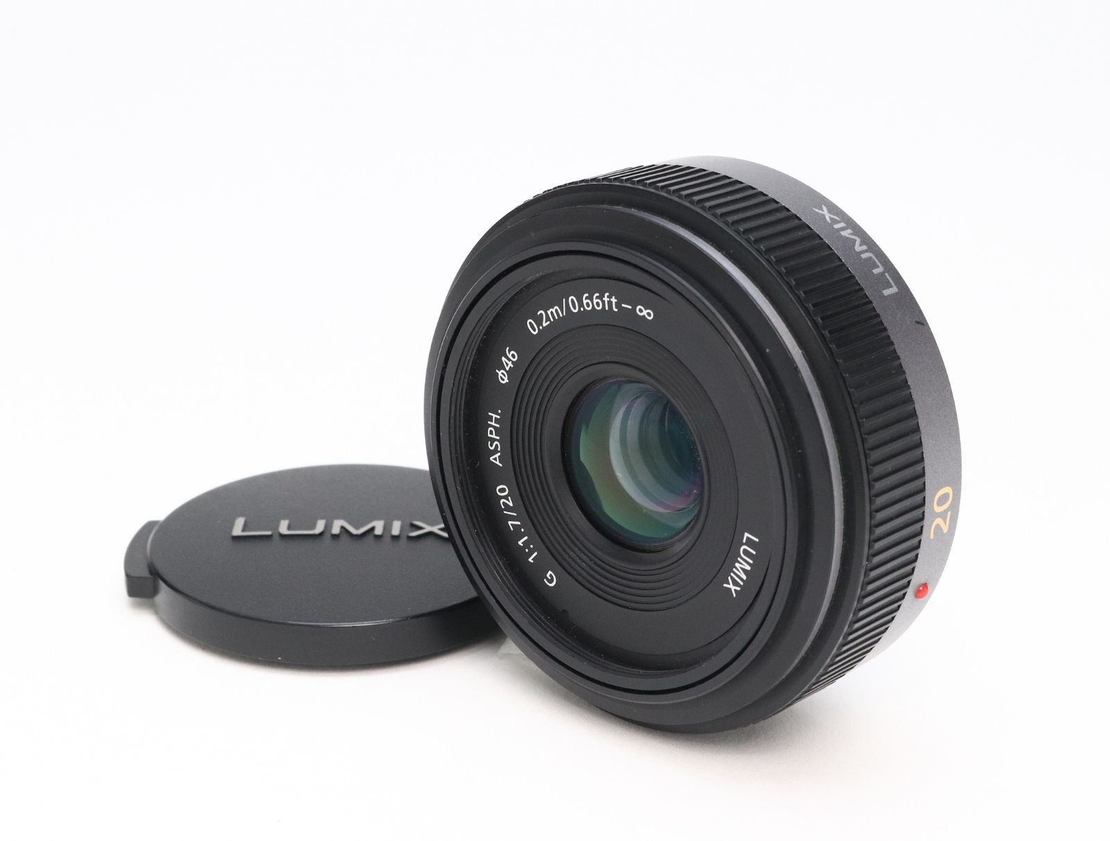 A+ (美品) Panasonic パナソニック LUMIX G 20mm F1.7 ASPH. H-H020