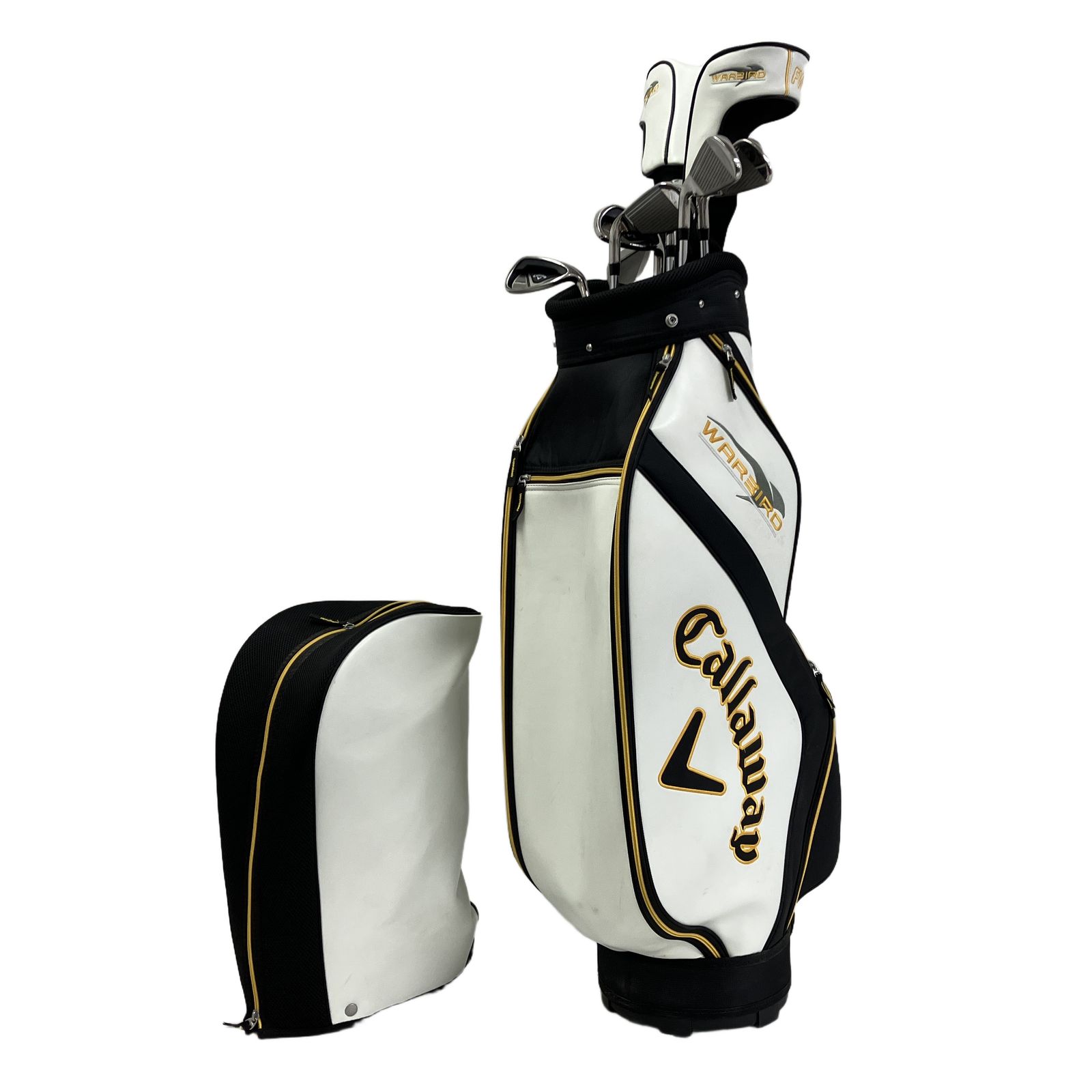 Callaway WARBIRD 10.5 ドライバー 5W ウッド 5.6.7.8.9.S.P アイアン おまとめ キャディバッグ ゴルフセット 中古 T11292861