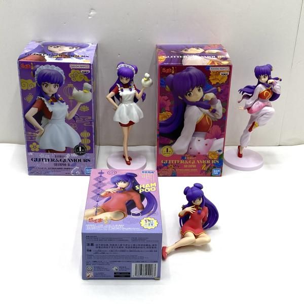中古】【まとめ/開封品有】るーみっく作品 フィギュアセット らんま1/2