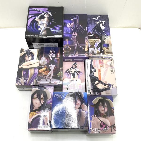 中古】【まとめ/開封品有】オーバーロード アルベド フィギュア10体 