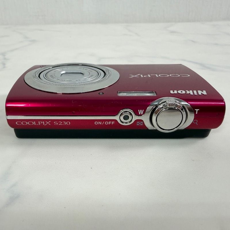 Nikon COOLPIX S230 レッド カメラ デジカメ 524K - メルカリ