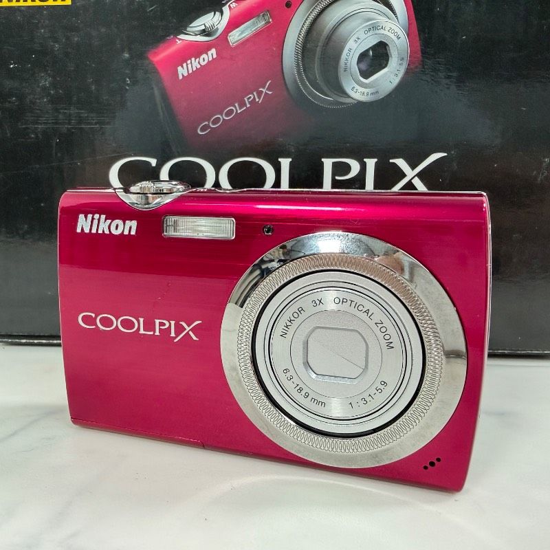 Nikon COOLPIX S230 レッド カメラ デジカメ 524K - メルカリ