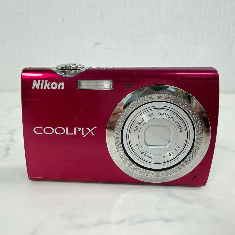 Nikon COOLPIX S230 レッド カメラ デジカメ 524K - メルカリ