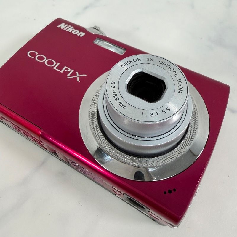 Nikon COOLPIX S230 レッド カメラ デジカメ 524K - メルカリ