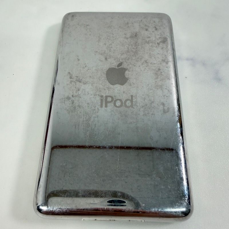 Apple iPod classic 160GB A1238 シルバー クリスタルジャケットセット