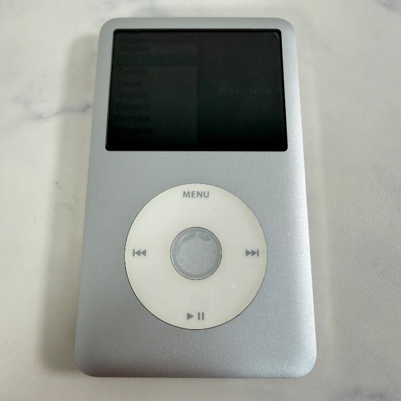 Apple iPod classic 160GB A1238 シルバー クリスタルジャケットセット