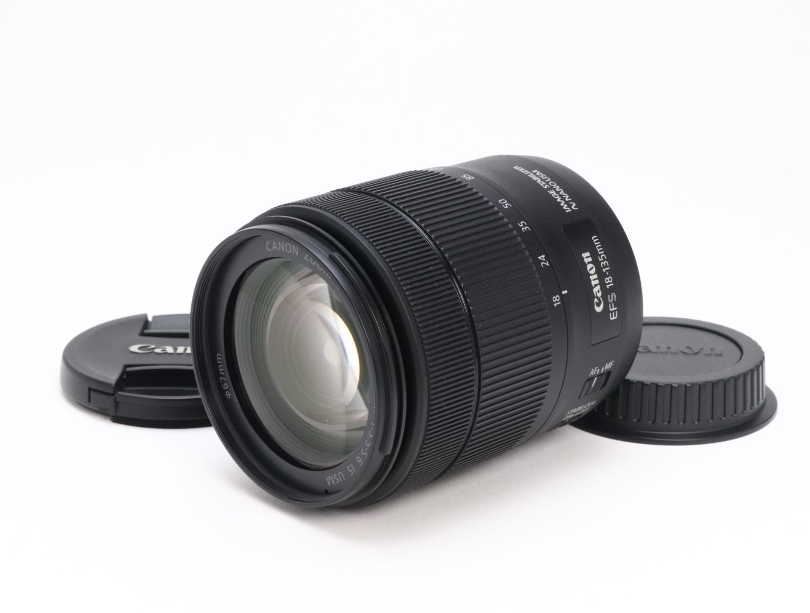 AB- (良品) Canon キヤノン EF-S 18-135mm F3.5-5.6 IS USM 初期不良返品対応 55-274