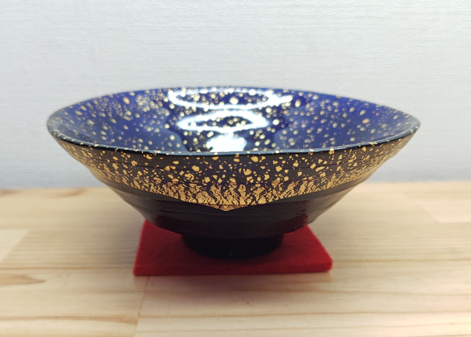 茶碗■鈴木志朗 瀬戸 日府展入選 共箱 飴釉 お茶道具 古美術 時代物 骨董品■ 美術品・アンティーク・コレクション 茶碗□鈴木志朗 瀬戸 日府展入選