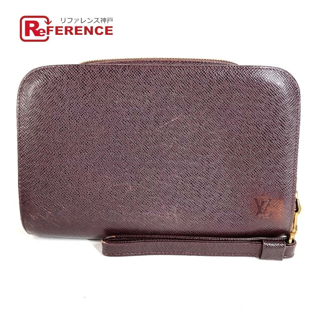 LOUIS VUITTON ルイヴィトン セカンドバッグ バイカル M30186 タイガレザー アカジュー パープル