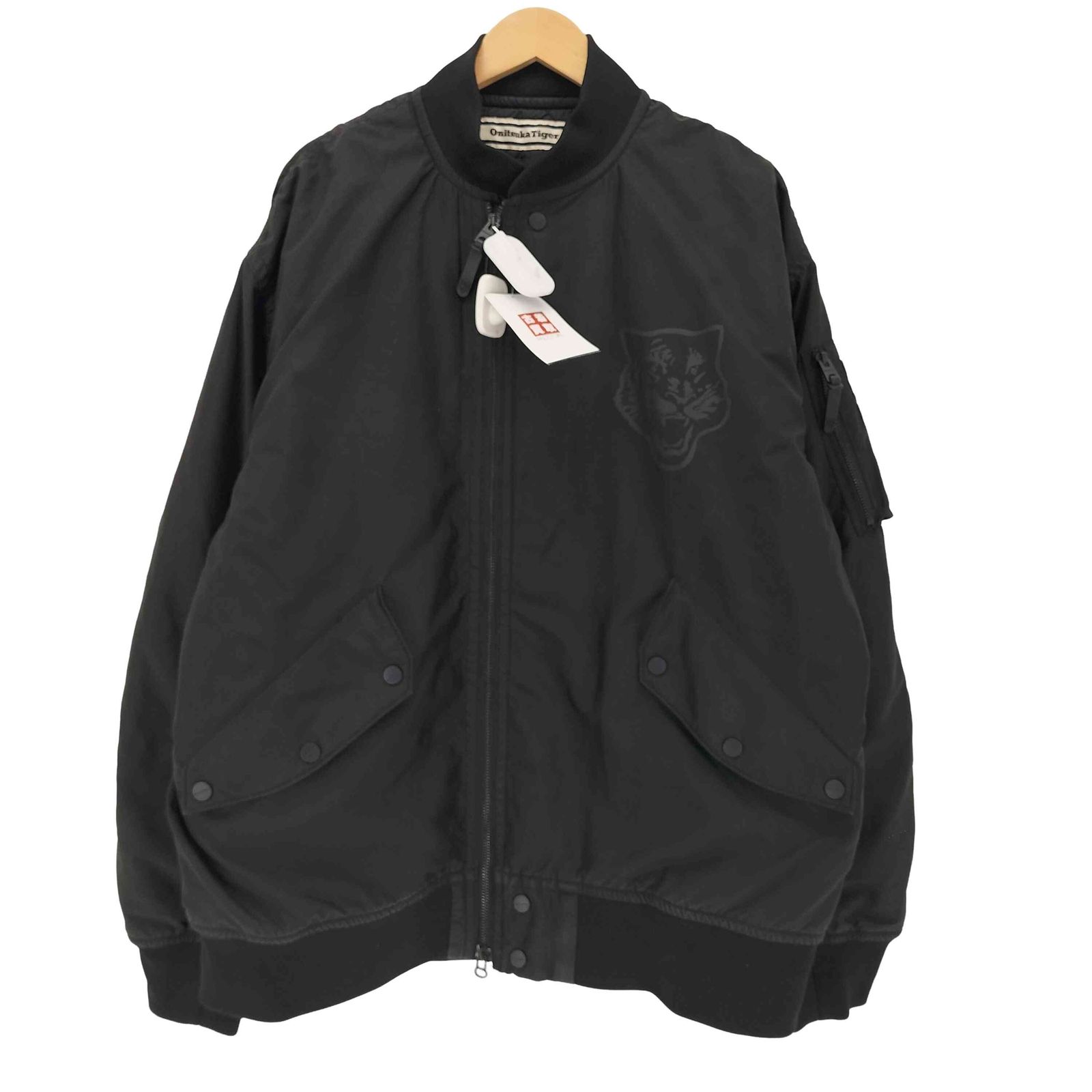 オニツカタイガー ONITSUKA TIGER プリントナイロン メンズ JPN：L