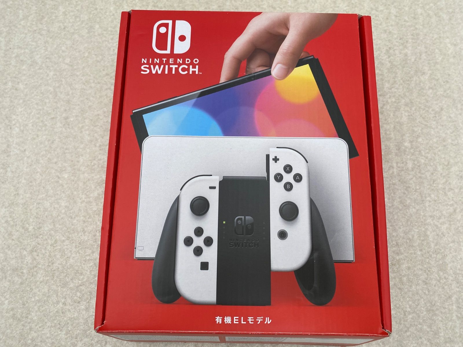 ◆Nintendo Switch 有機ELモデル Joy－Con（L）／（R） ホワイト　0013417359