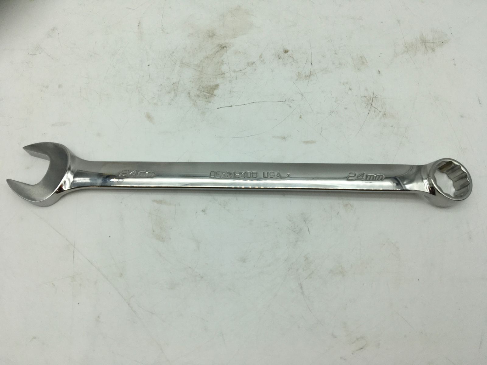 【中古品】Snap-on/スナップオン OEXM240B ☆ コンビネーションレンチ 【堀キズあり】 [IT_GZ041][小牧][M04]
