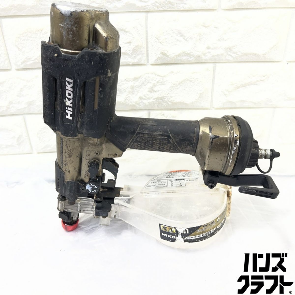 ▽【中古】HiKOKI WF4HS 41mm 高圧ねじ打ち機 高圧ビス打ち機 本体のみ ハイコーキ 【山口下関店】