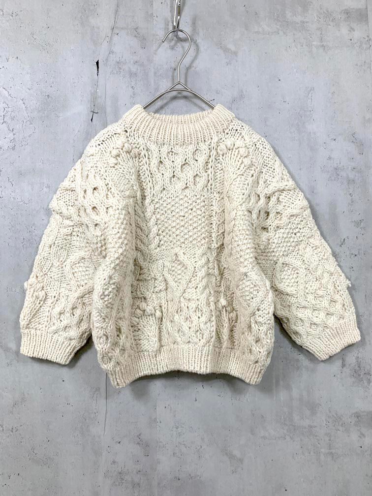 新品 TODAYFUL トゥデイフル キッズ Pattern Hand Knit パターンハンド ニット セーター sizeF/アイボリー ◆■◎キッズ