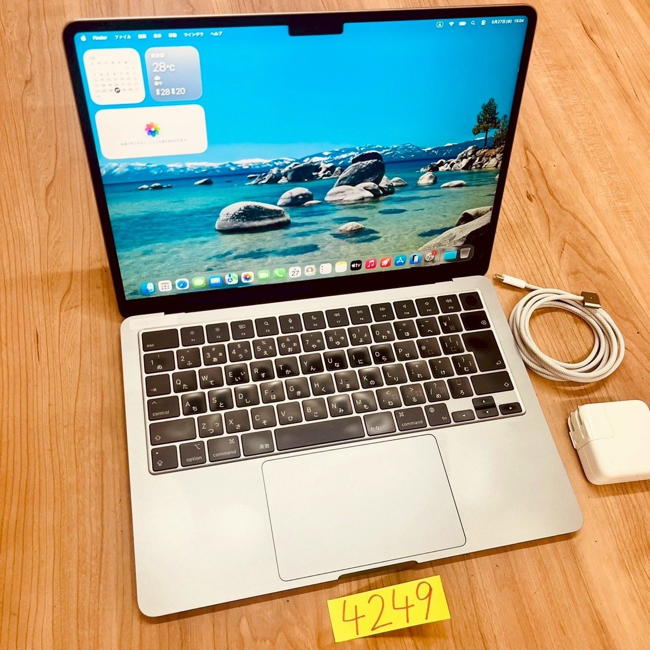 MacBook Air Apple M216GB 512GB 88% 動作確認済 動作確認済】MacBook Air M2 16GB/512GB - メルカリ