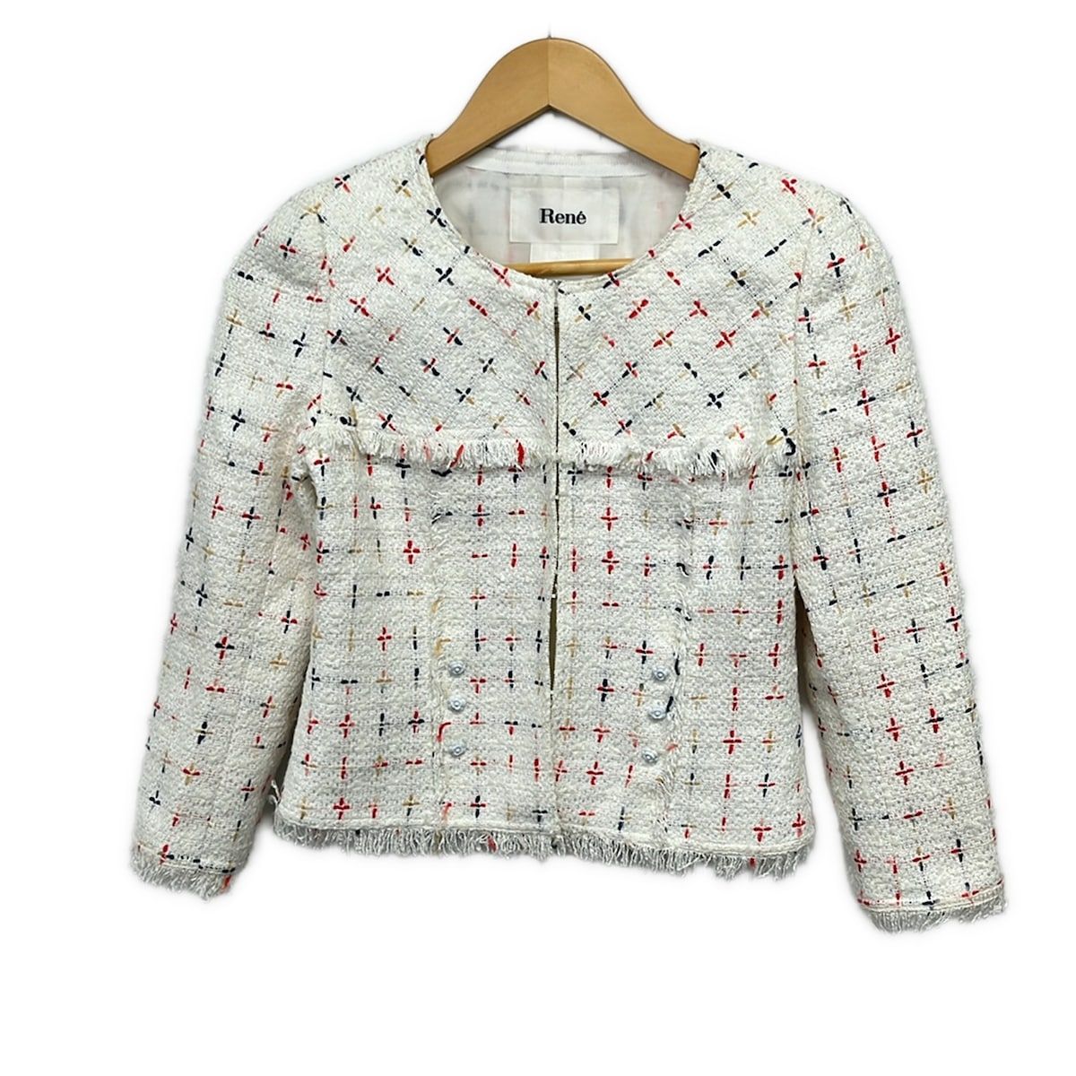 レディース Rene(ルネ) ジャケット サイズ36 S レディース美品 - 白 