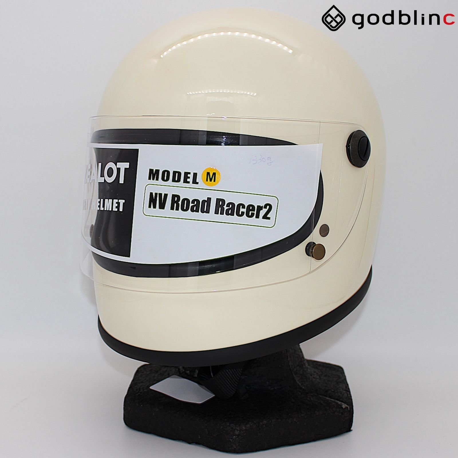 ZEALOT NVロードレーサー2 CARBON HYBRID WHITE/BLACK Mサイズ NVC0017 
