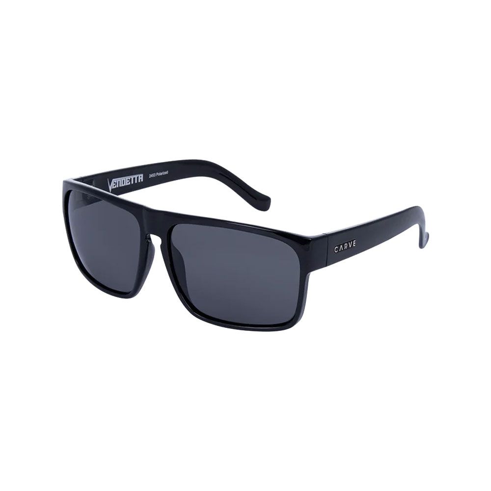 カーブCARVE　ヴェンデッタVENDETTA　2453　GLOSS BLACK/GREY POLARIZED　9329295447668　サングラス　アイウェアEYE WEAR　偏光レンズ　