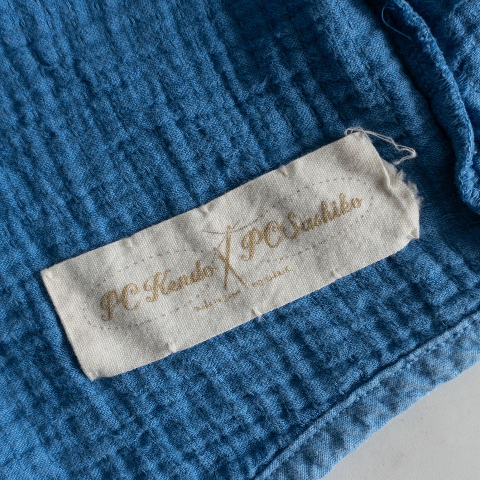 美品】 PORTER CLASSIC【SASHIKO LINEN PREMIUM SWEAT SHIRT】 3 