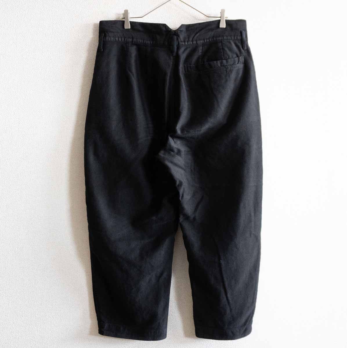 美品】PORTER CLASSIC【モールスキン パンツ】XL ブラック ポーター