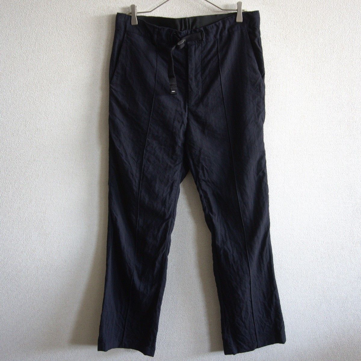 【19AW】Maison Margiela【⑩ EasyEasy Slacks】46 メゾン マルジェラ ストライプ イージー スラックス s2605103