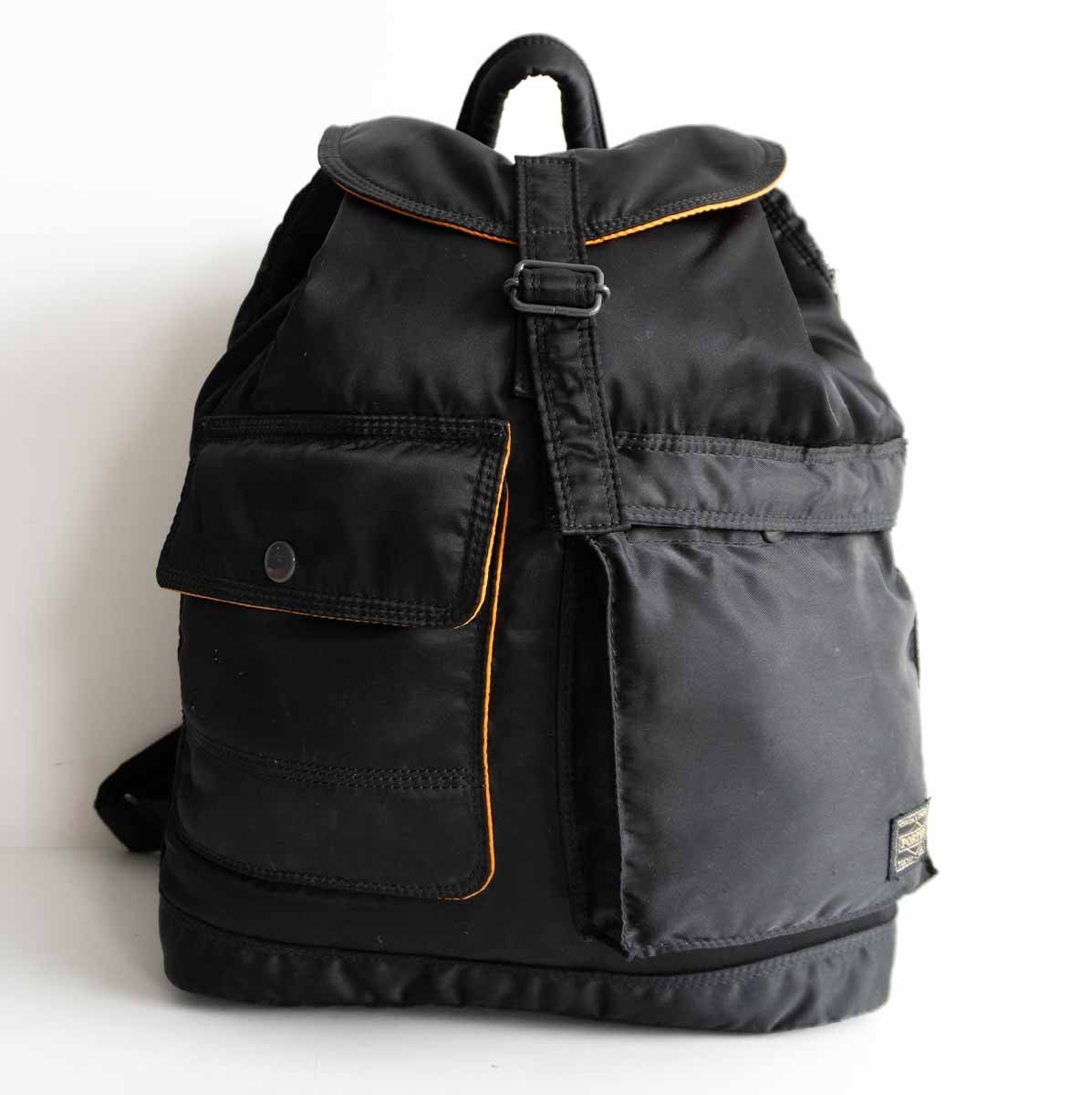 【定番】PORTER 【タンカー リュック】ポーター ブラック バックパック デイパック TANKER BAG ナイロン 26050647 定番】PORTER 【タンカー リュック】ポーター ブラック バックパック