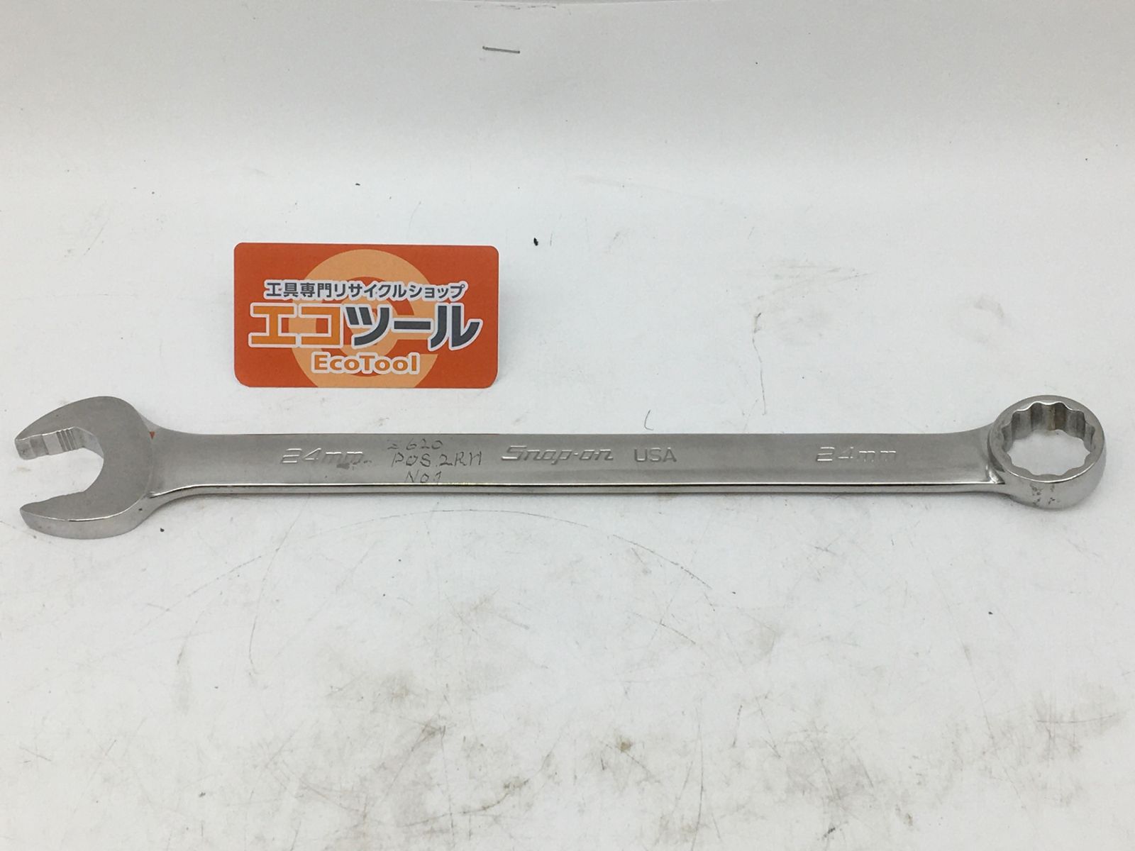 【中古品】Snap-on/スナップオン SOEXM24 ☆ コンビネーションレンチ 【堀キズあり】 [IT_FCSYC][小牧][M04]
