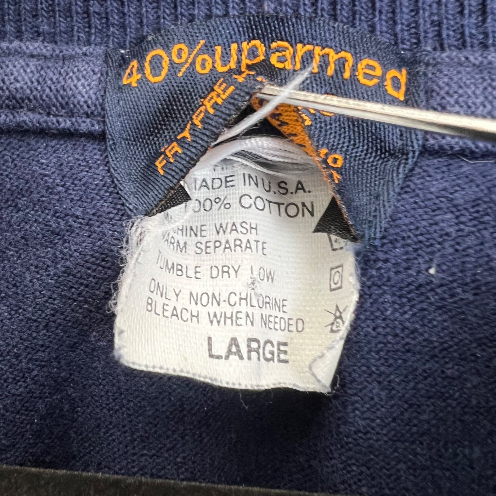 WTAPS 40%uparmed 90s USA vintage L/S Tee L ダブルタップス 初期 