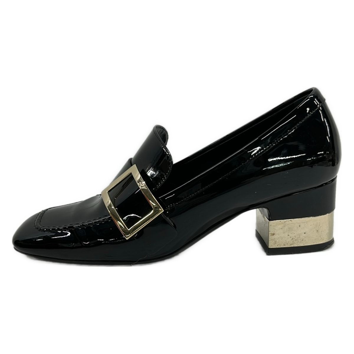 RogerVivier(ロジェヴィヴィエ) ローファー 35 レディース - 黒 レザー 