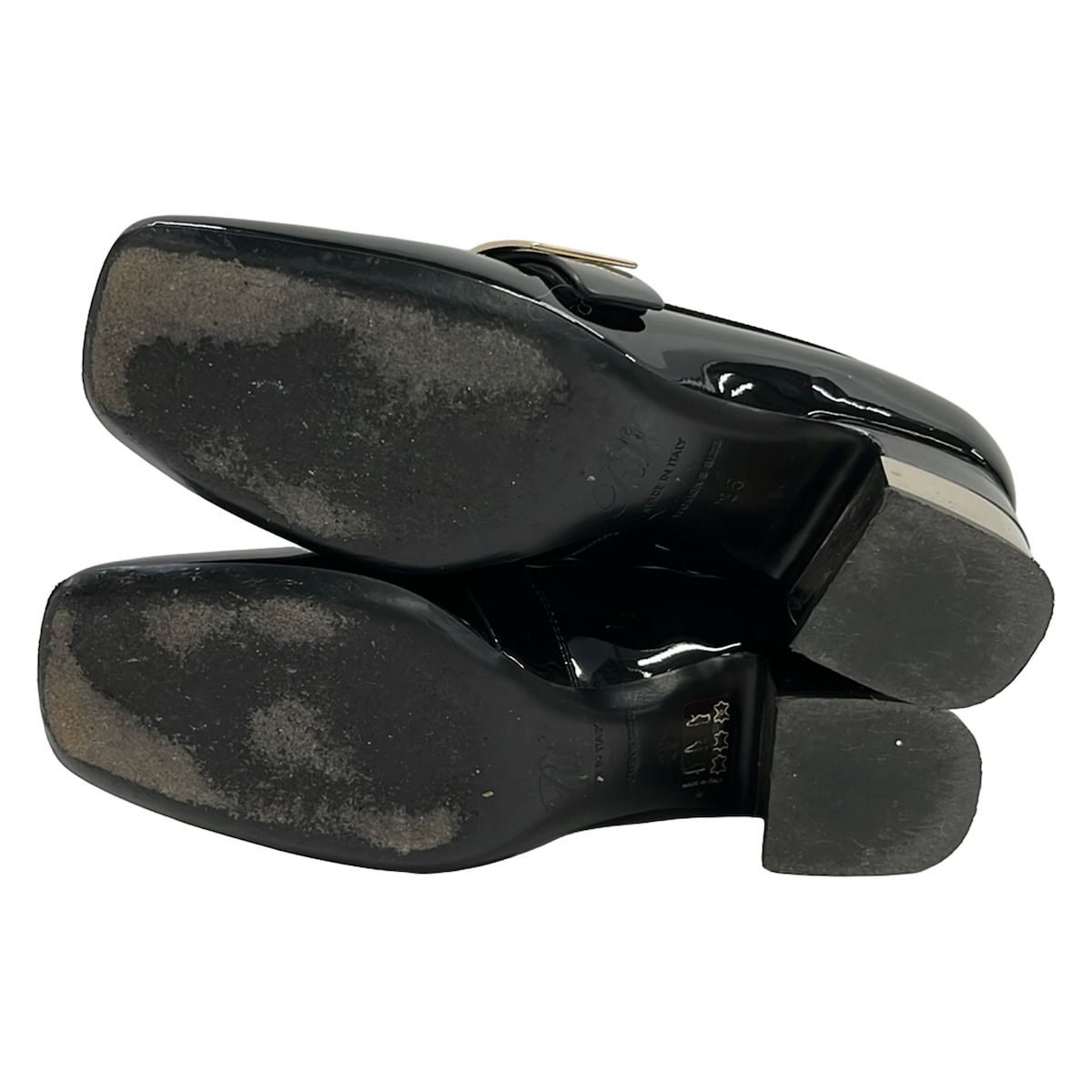 RogerVivier(ロジェヴィヴィエ) ローファー 35 レディース - 黒 レザー 