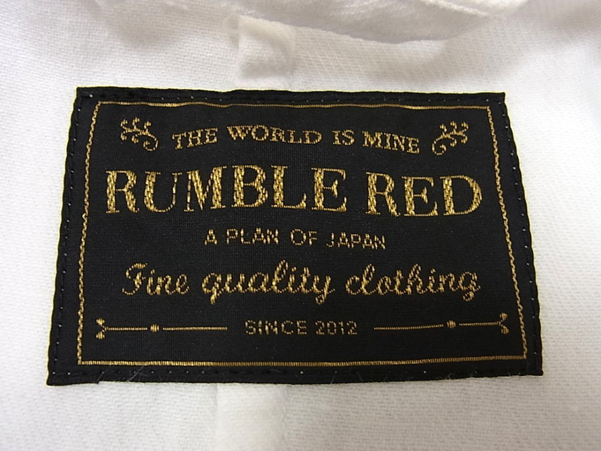 美品 定価35,200円◇RUMBLE RED Light Denim Gown リネン(麻)混紡 