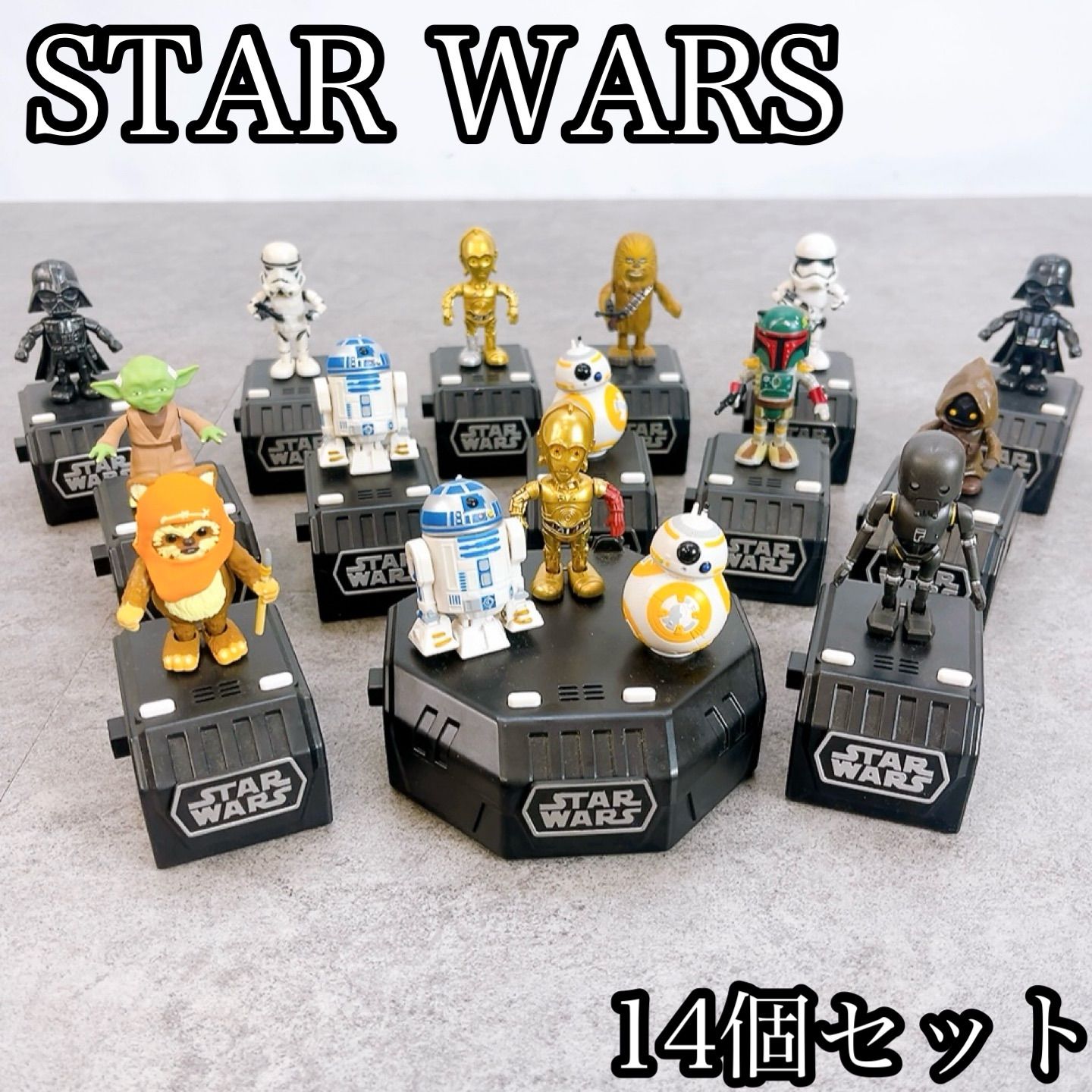 STAR WARS 14体セット　スターウォーズ　ベーシック フィギュア STAR WARS 14体セット スターウォーズ ベーシック