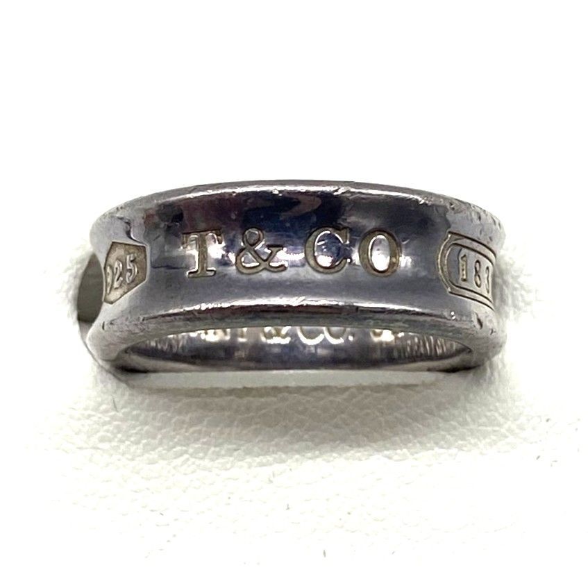 ★TIFFANY＆CO. ティファニー ナローリング 1837年 SV925 指輪 11号 シルバー 中古★007927