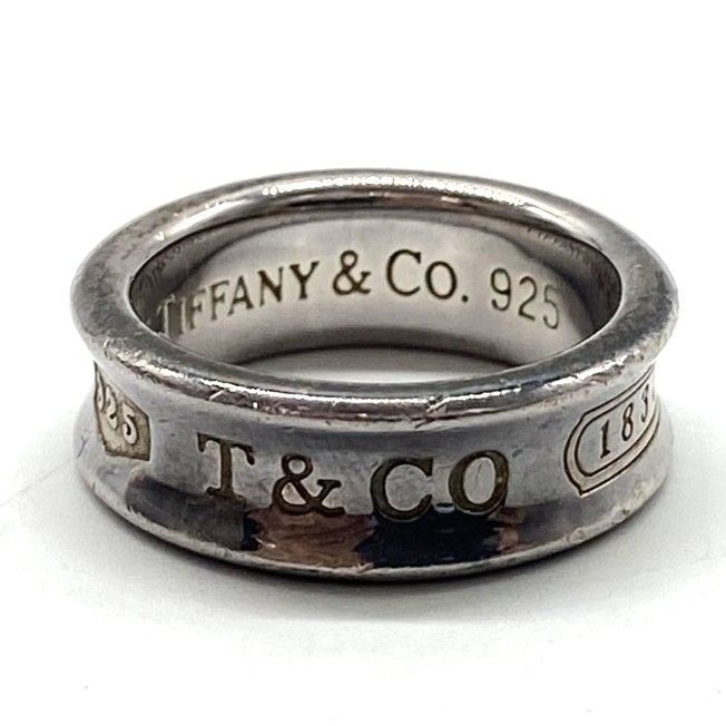 ☆TIFFANY＆CO. ティファニー ナローリング 1837年 SV925 指輪 11号