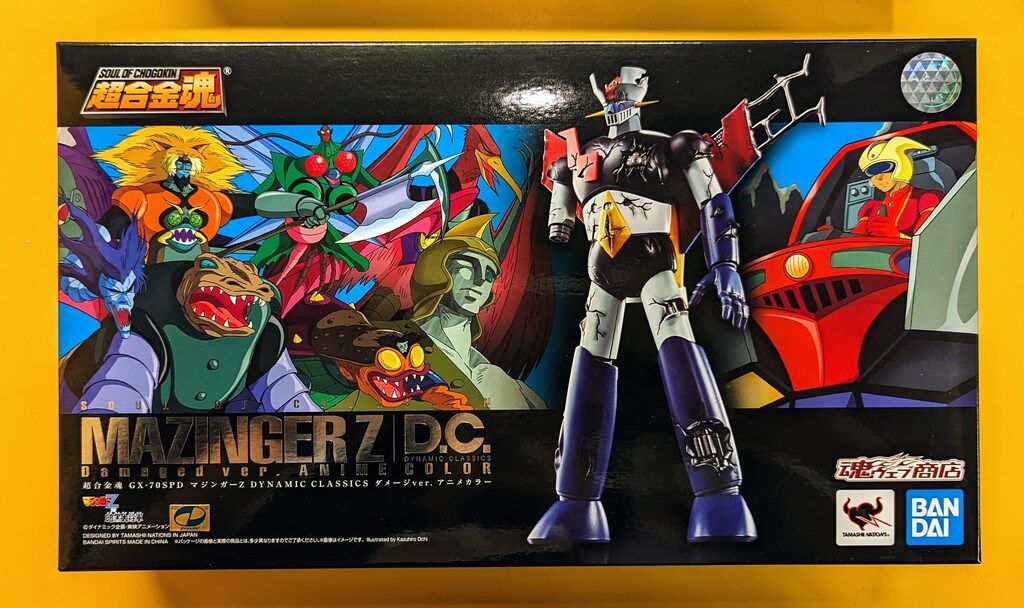 BANDAI SPIRITS 超合金魂 マジンガーZ D.C. ダメージver. アニメカラー GX-70SPD