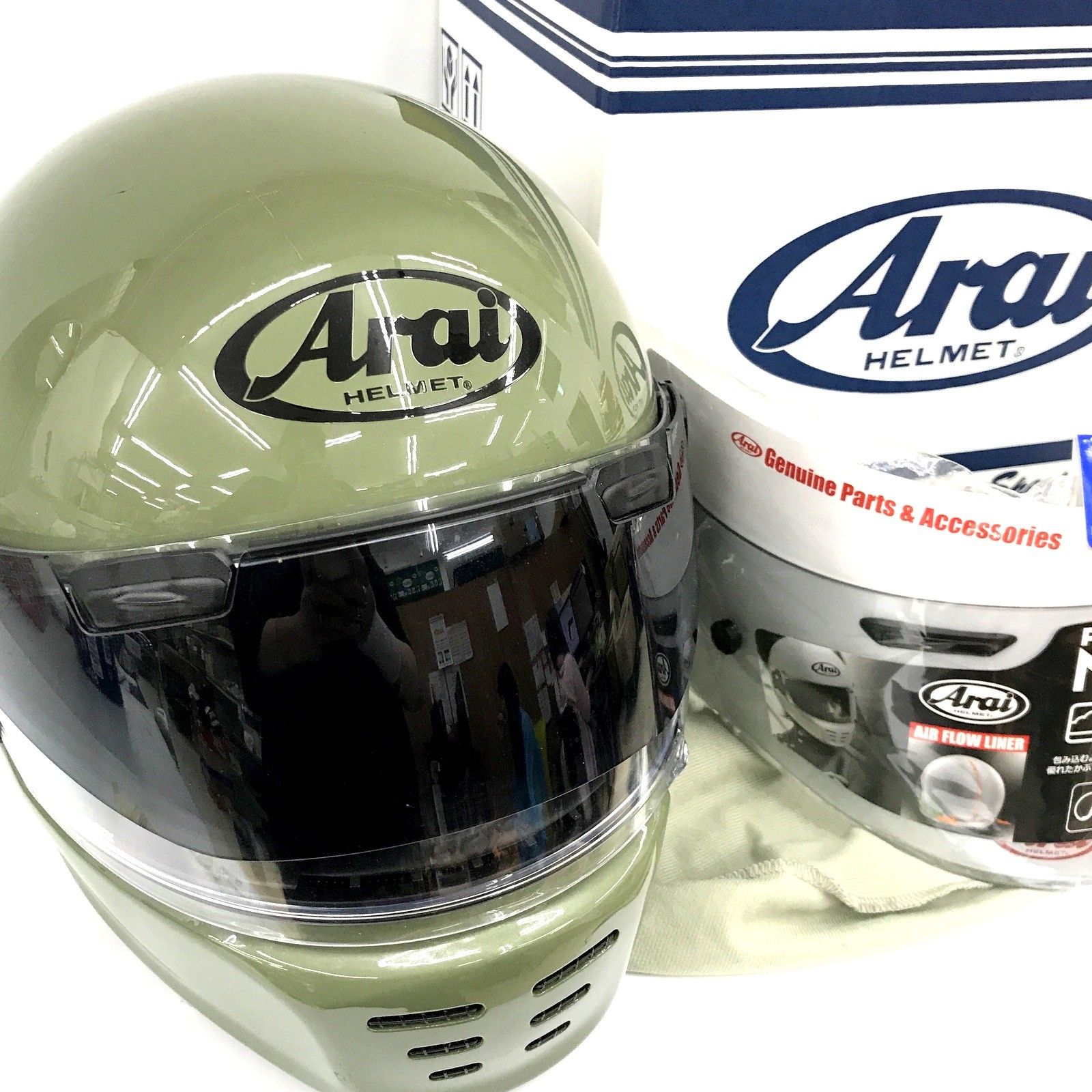 Arai アライ RAPIDE NEO XLサイズ モスグリーン フルフェイス