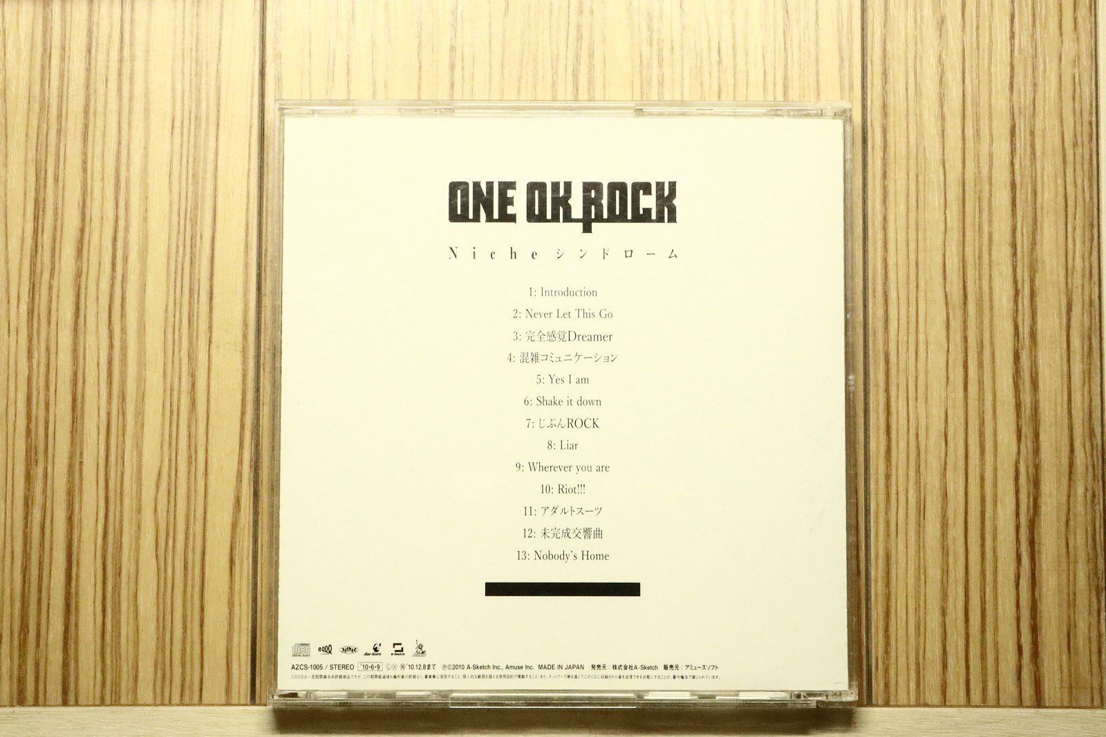国内盤CD☆ワンオクロック/ONE OK ROCK□ Nicheシンドローム